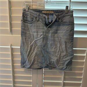 Big Star Sky Blue Denim Skirt